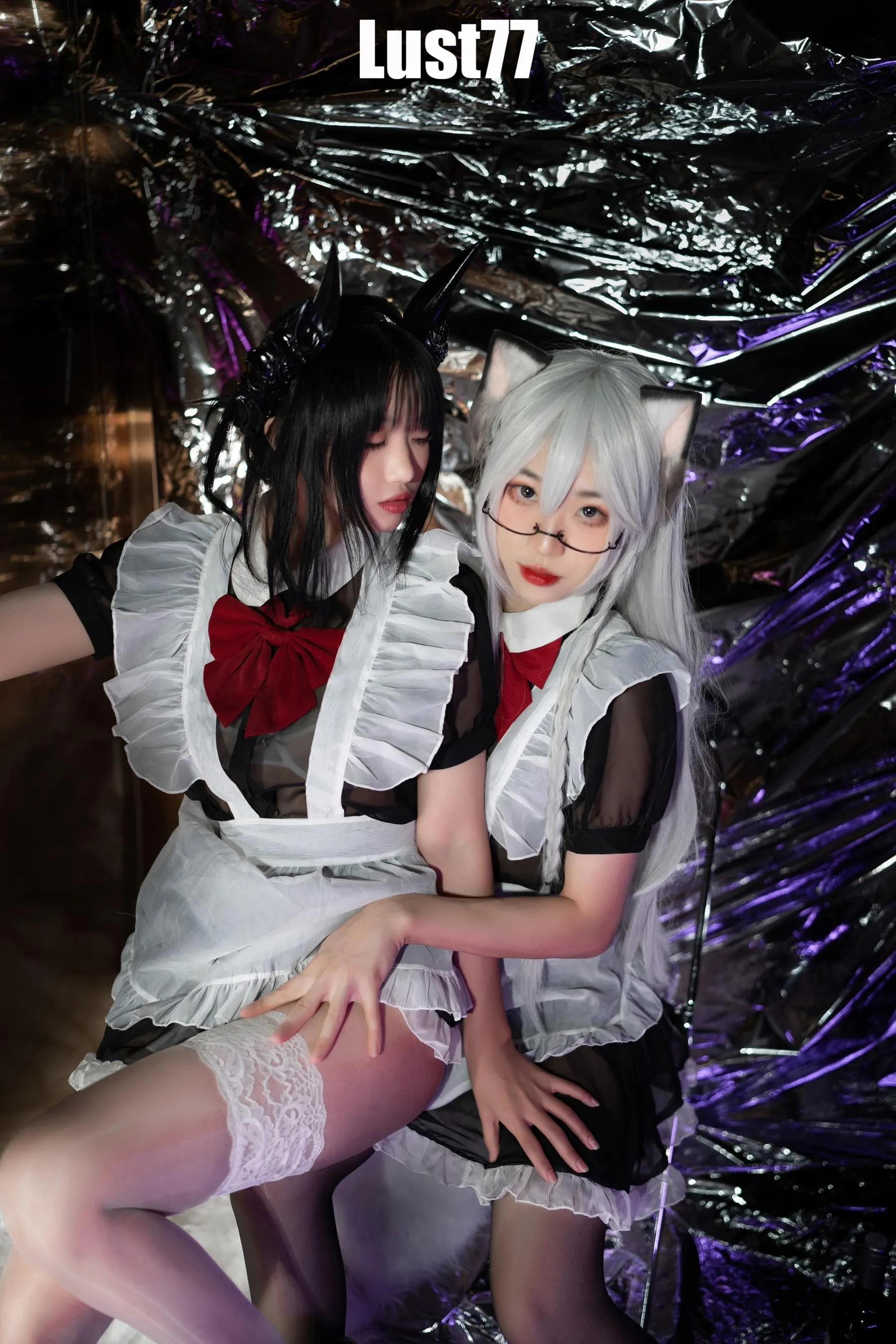 柒柒要乖哦 – NO.24 女仆惩戒课 [51P]插图7
